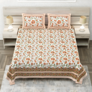 Zafran Garden Bedsheet