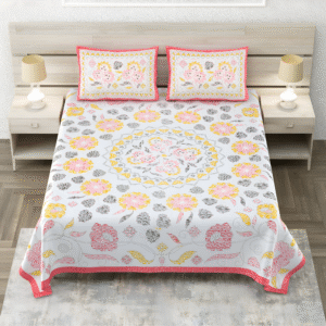 Sunburst Bloom Bedsheet by Cush Tush