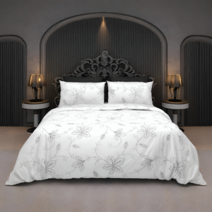 Black and White Bedsheet