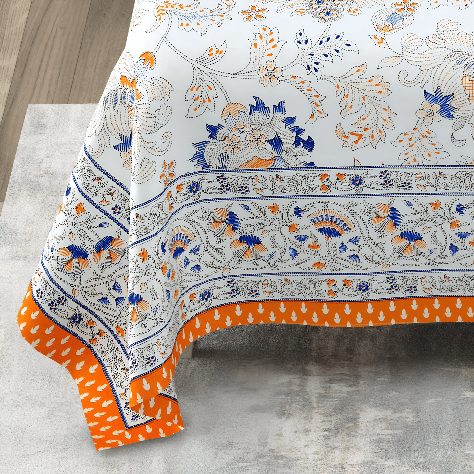 Ocean Sunset Bedsheet Design