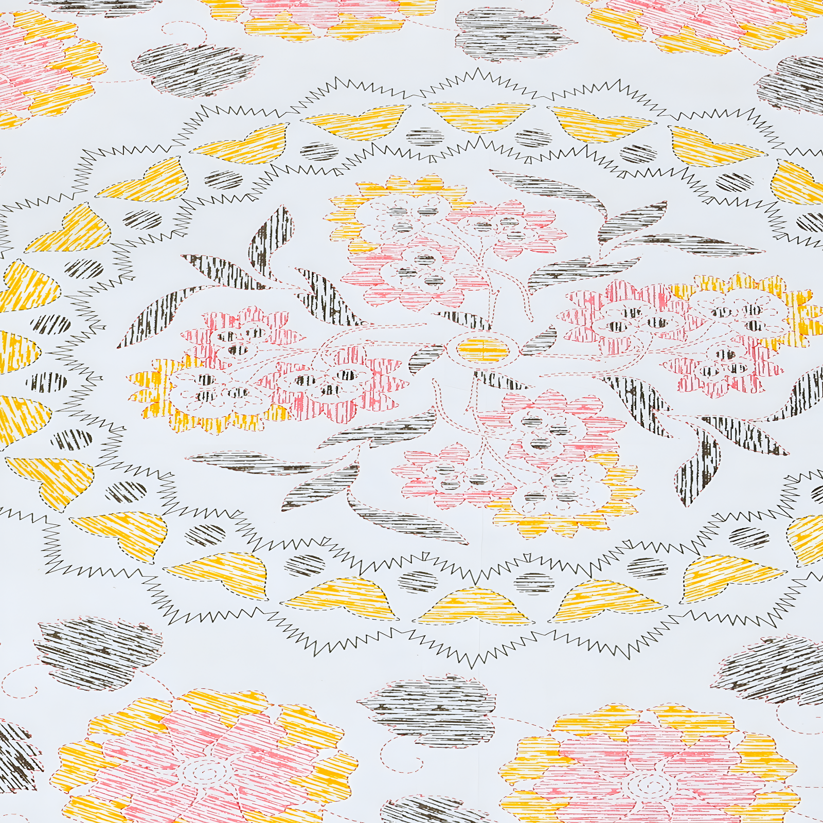 Sunburst Bloom Bedsheet cush Tush